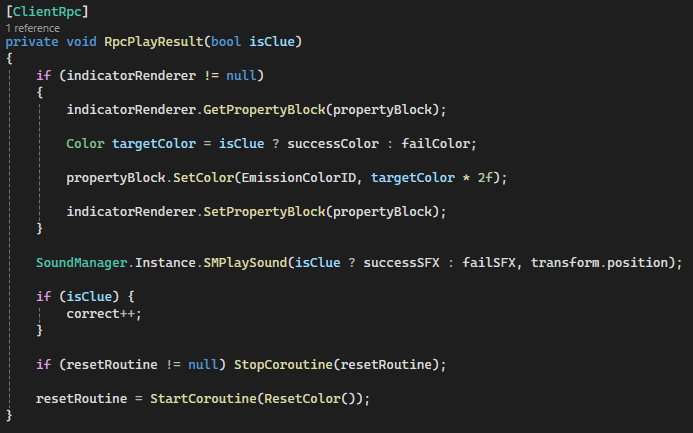 Analyzer RPC Feedback