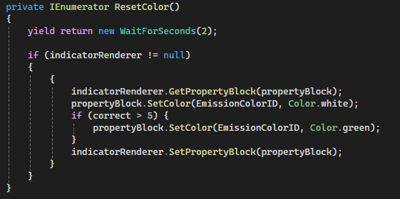 Emission Color Logic