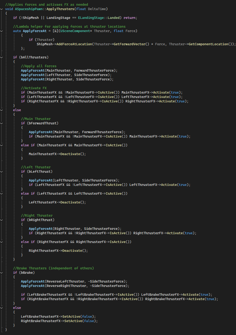 AddForceAtLocation Code
